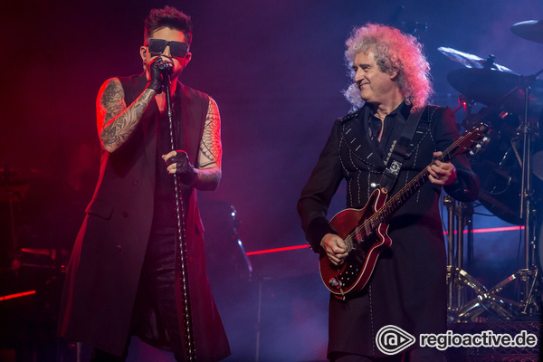 Alt + jung - Groß: Live-Bilder von Queen + Adam Lambert in der Münchner Olympiahalle 