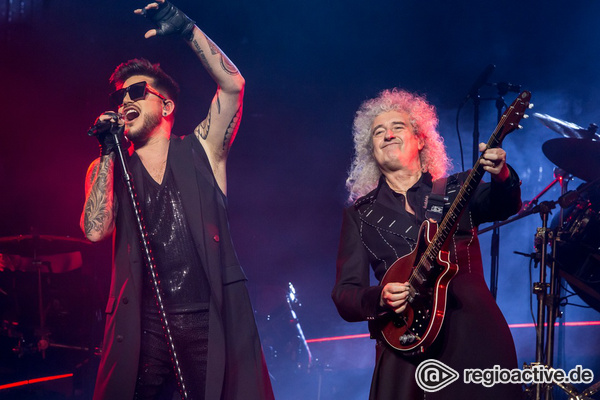 Treffen der Generationen - Queen + Adam Lambert bringen die Olympiahalle München zum Brodeln 