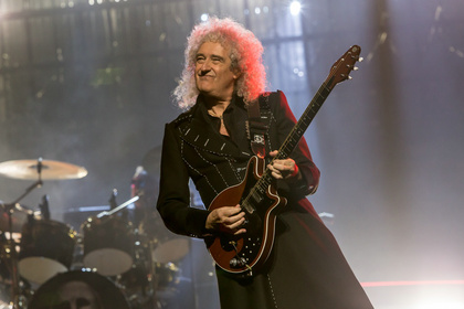 Nicht nur für ihn ein Schock - Queen-Gitarrist Brian May erleidet 'leichten" Herzinfarkt 