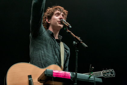 Dynamisch - Tonbandgerät als Opener von Johannes Oerding live in Frankfurt 