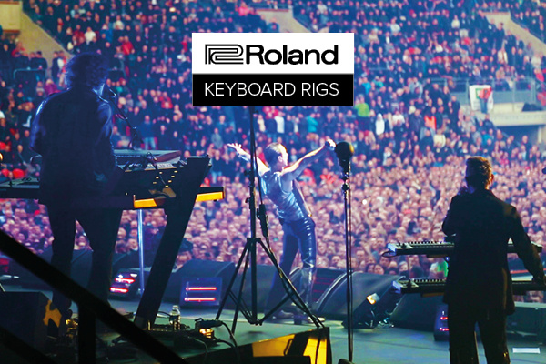 Roland Keyboard Rigs: Auf der Bühne mit Depeche Mode