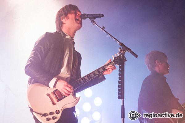 Keine Experimente mehr - Mando Diao: Live-Bilder der Schweden aus dem Schlachthof Wiesbaden 