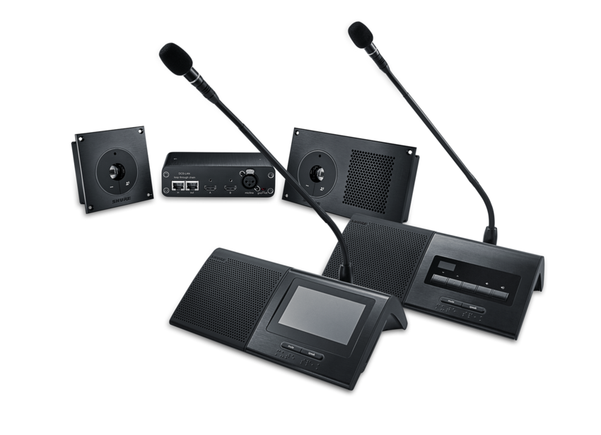 Shure präsentiert Microflex Complete Konferenzsystem auf der ISE 2018