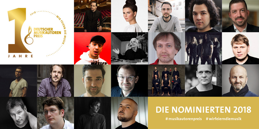 Die Nominierten für den Musikautorenpreis 2018 stehen fest - Männerdominanz in der Kritik