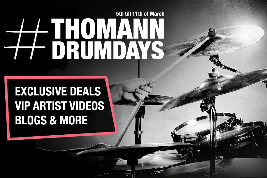 Bei den #ThomannDrumDays dreht sich alles rund um die Welt der Drums