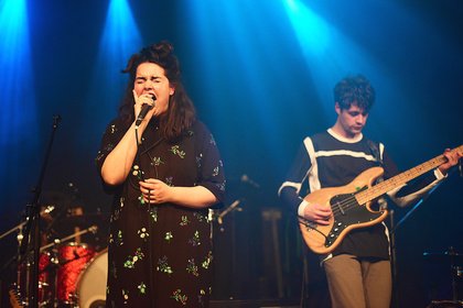 Alle Macht den Frauen - Bilder von Ilgen-Nur als Opener von Tocotronic live in Heidelberg 