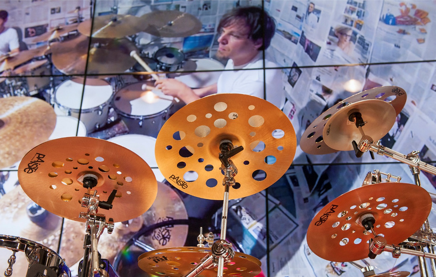 Paiste nimmt an der Musikmesse in Frankfurt teil