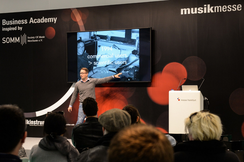 Musikmesse 2018: "Business Academy inspired by SOMM" vermittelt Praxiswissen speziell für die MI-Branche