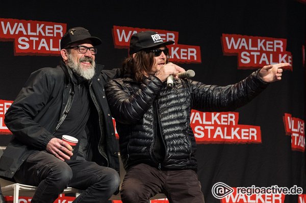 Gegensätze ziehen sich an - Impressionen vom Sonntag der Walker Stalker Convention in Mannheim 