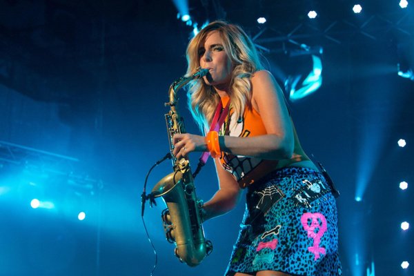 Frauenpower - Candy Dulfer und Stefanie Heinzmann bei Worms: Jazz & Joy 2018 