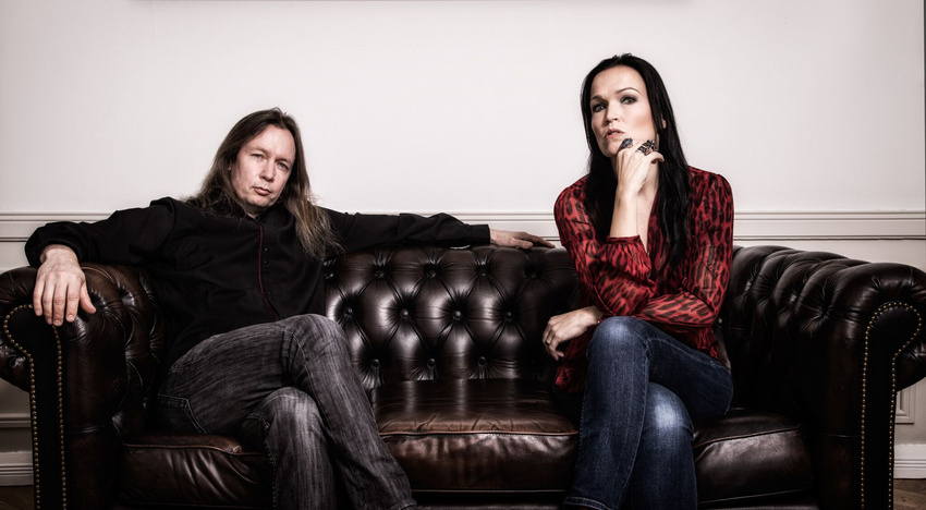 Tarja Turunen und Timo von Stratovarius