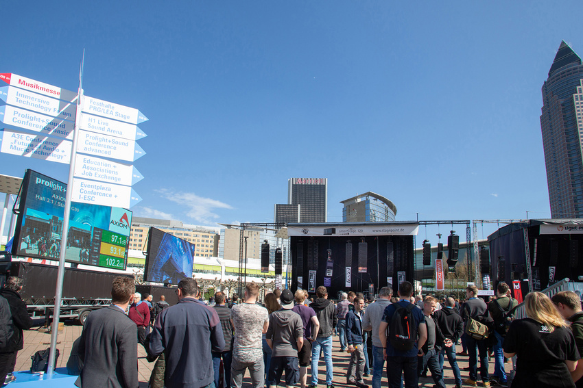 Musikmesse und Prolight + Sound: Internationalität und Ausstellerzufriedenheit im Aufwärtstrend