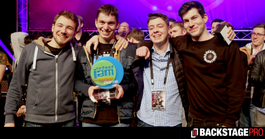 Fragment Funk Funk Fragment gewinnen das SchoolJam-Finale 2018 auf der Musikmesse in ...