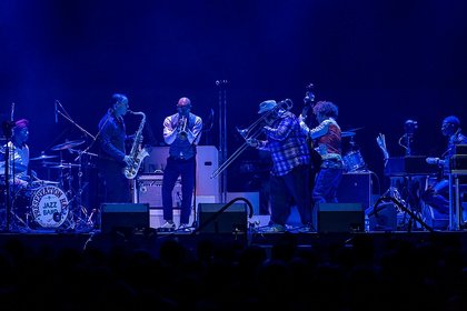 New Orleans Jazz pur - Livebilder der Preservation Hall Jazz Band als Support von Arcade Fire in Frankfurt 