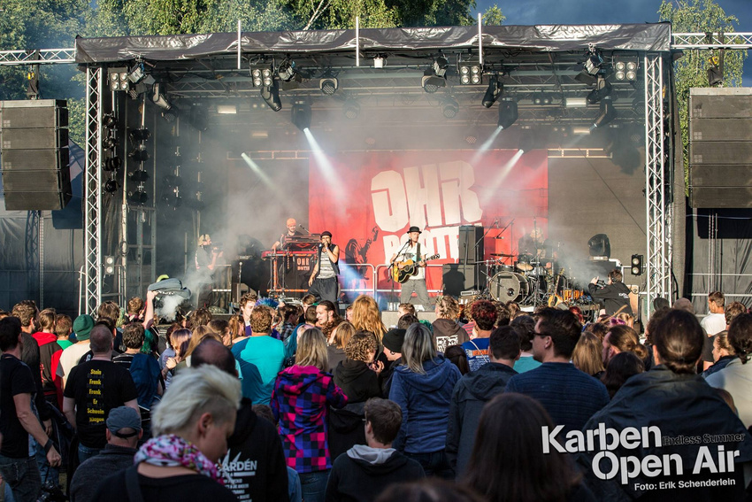 Die Ohrbooten auf dem Karben Open Air 2017