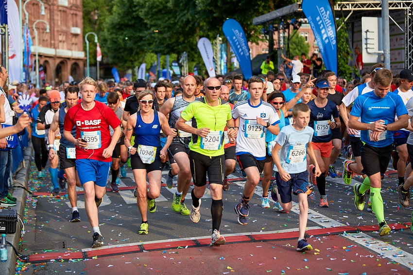 Impressionen vom SRH Dämmer Marathon in Mannheim (2018)