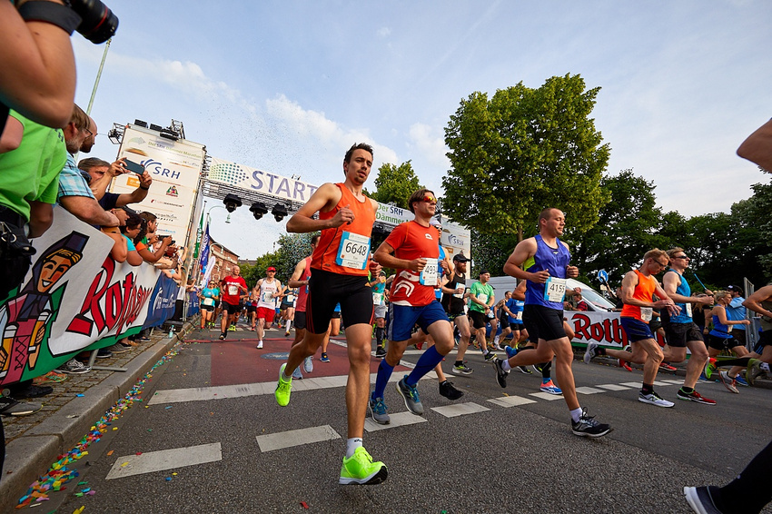 Impressionen vom SRH Dämmer Marathon in Mannheim (2018)