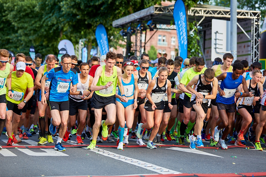 Impressionen vom SRH Dämmer Marathon in Mannheim (2018)