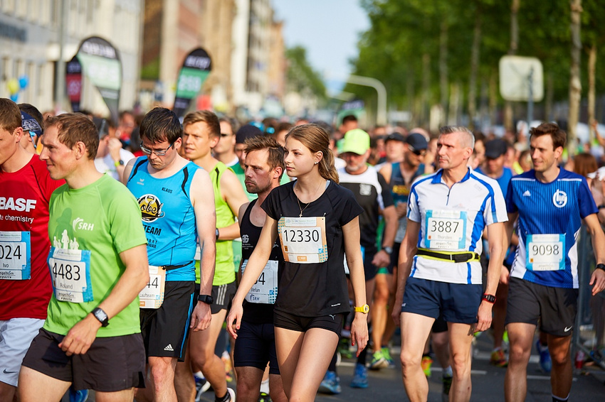 Impressionen vom SRH Dämmer Marathon in Mannheim (2018)