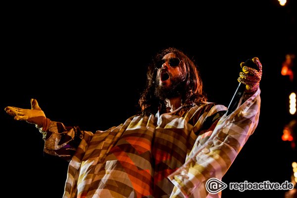 Riesenparty - Thirty Seconds To Mars: Bilder der Jared Leto-Show live bei Rock am Ring 2018 