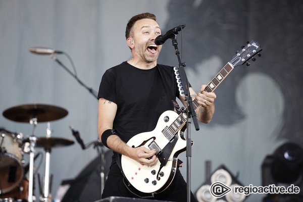 Polit-Punk vom Feinsten - Anti-Alles: Live-Fotos von Rise Against bei Rock im Park 2018 