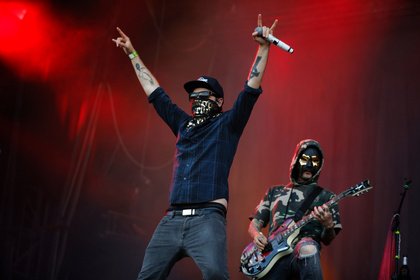 Ganz schön lebendig - Maskiert: Fotos von Hollywood Undead live bei Rock im Park 2018 