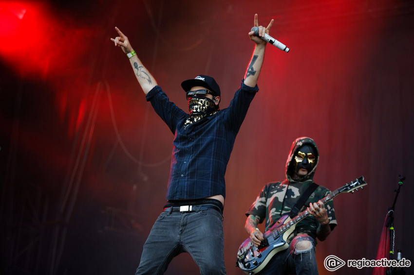 Hollywood Undead (live bei Rock im Park, 2018)