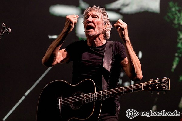 In vieler Hinsicht kontrovers - Roger Waters fordert seine Fans in der Mannheimer SAP Arena heraus 