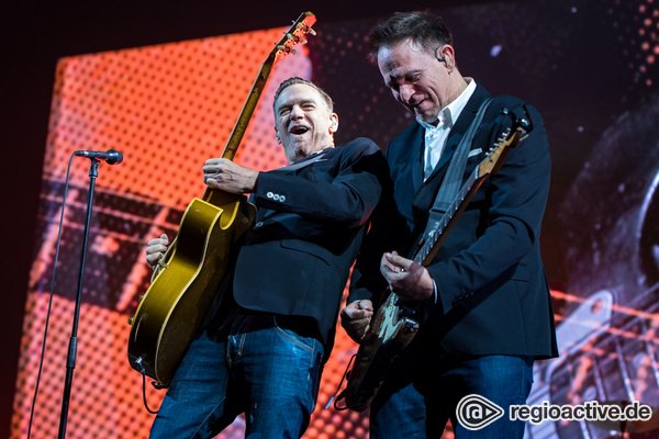 Geradlinig - Bryan Adams sorgt in der Mannheimer SAP Arena für gute Laune 