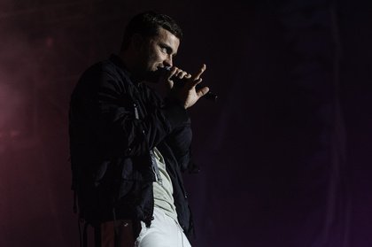 Wie auf einem Thron - Über allen: Live-Bilder von Marteria beim Hurricane Festival 2018 