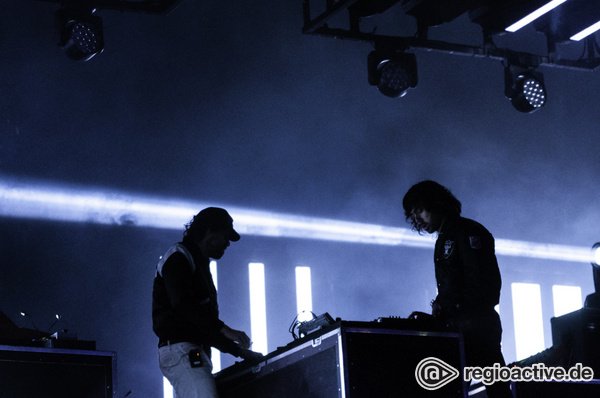 Aus der Zukunft - Disco: Fotos von Justice live auf dem Hurricane Festival 2018 