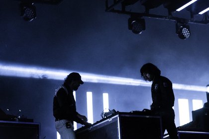 Aus der Zukunft - Disco: Fotos von Justice live auf dem Hurricane Festival 2018 