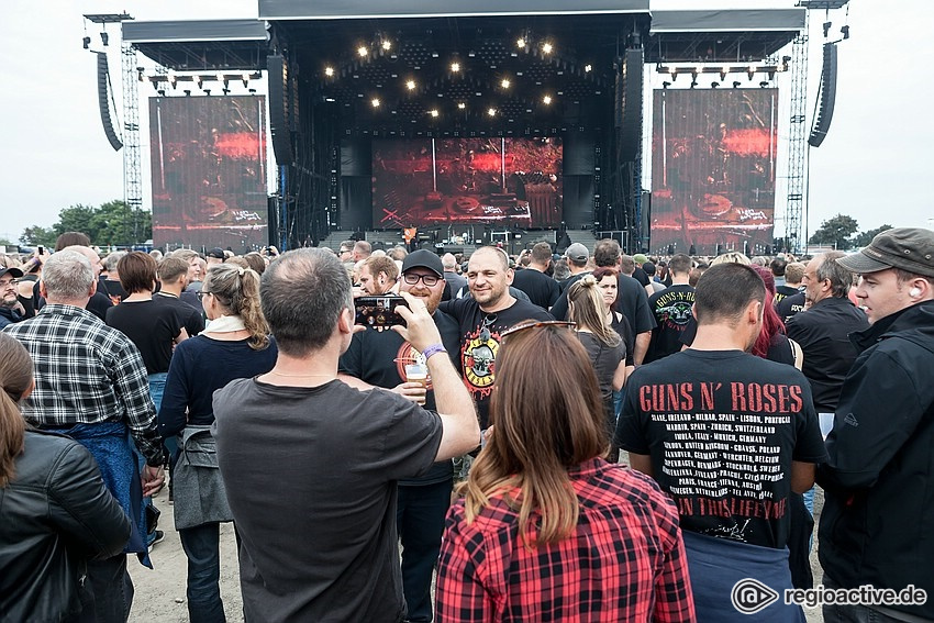 Impressionen vom Guns N' Roses Konzert in Mannheim, 2018