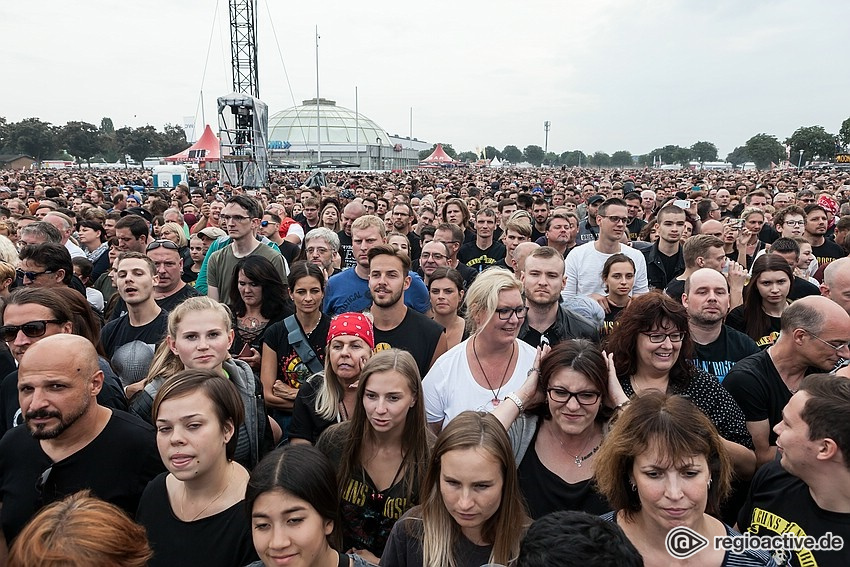 Impressionen vom Guns N' Roses Konzert in Mannheim, 2018