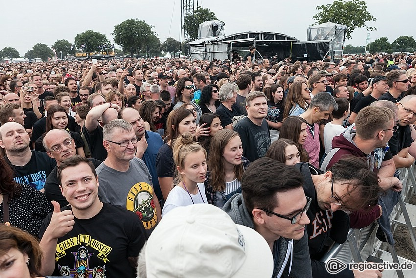 Impressionen vom Guns N' Roses Konzert in Mannheim, 2018