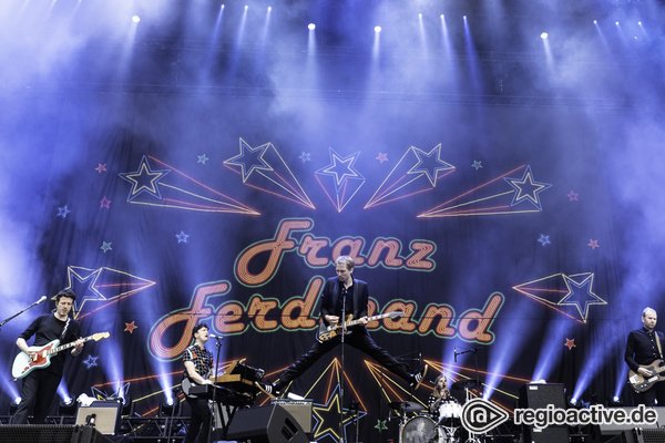 Einfach gut - Entspannte Party: Fotos von Franz Ferdinand live beim Hurricane Festival 2018 