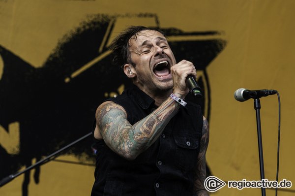 Alternative-Rock - Enorme Bühnenpräsenz: Bilder der Donots live beim Hurricane Festival 2018 