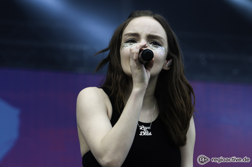 Chvrches (live beim Hurricane Festival, 2018)