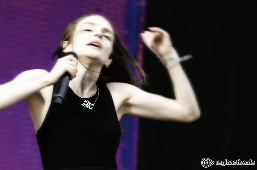 Chvrches (live beim Hurricane Festival, 2018)