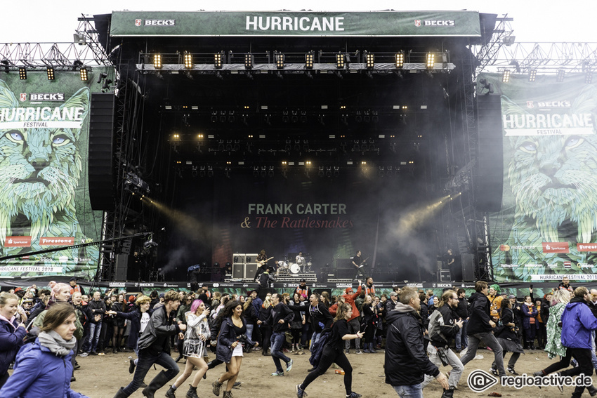 Frank Carter & the Rattlesnakes (live beim Hurricane Festival, 2018)