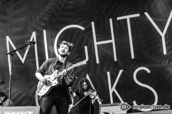 Mehr als Unterhaltung - Rustikal: Bilder der Mighty Oaks live beim Hurricane Festival 2018 