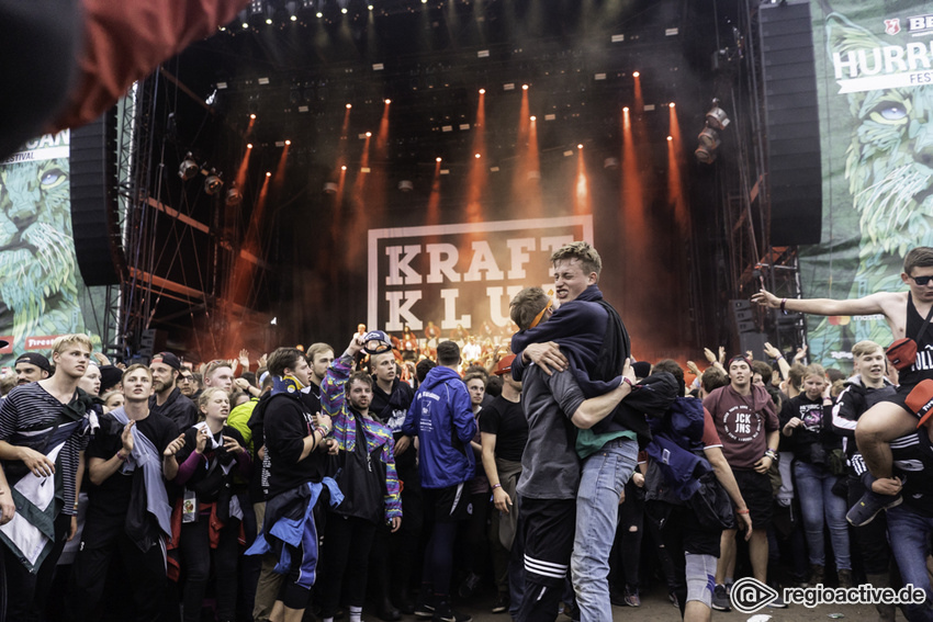 Kraftklub (live beim Hurricane Festival, 2018)