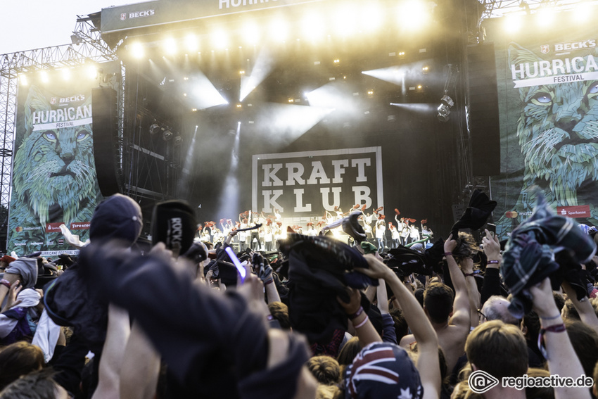 Kraftklub (live beim Hurricane Festival, 2018)