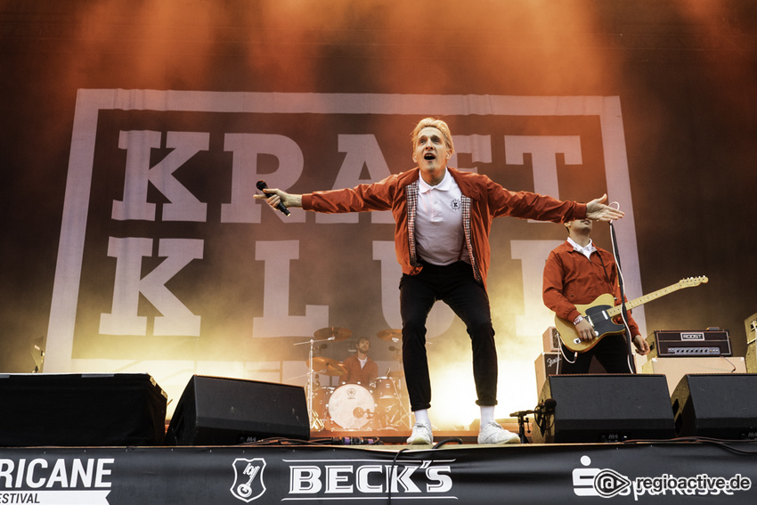 Kraftklub (live beim Hurricane Festival, 2018)