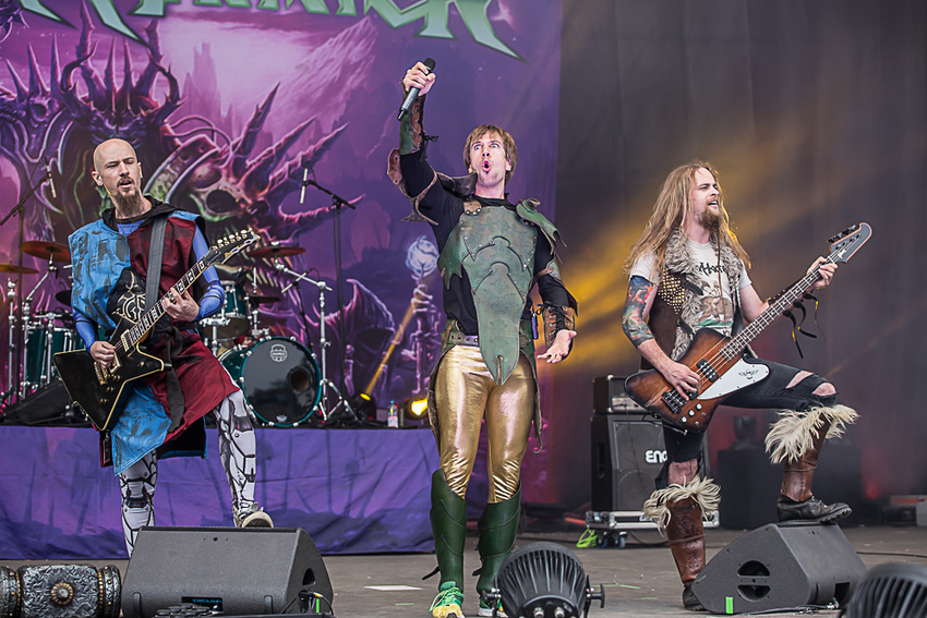 Gloryhammer (live beim RockFels Festival 2018)