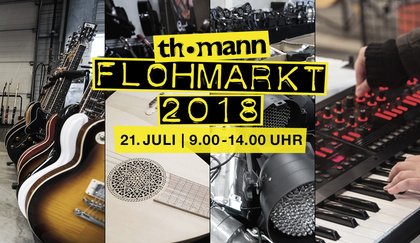 Schnäppchenjäger aufgepasst - Am 21. Juli 2018 findet wieder der Thomann-Musikerflohmarkt in Treppendorf statt 