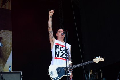 Nehmen kein Blatt vor den Mund - Wild: Bilder von Anti-Flag live beim Happiness Festival 2018 