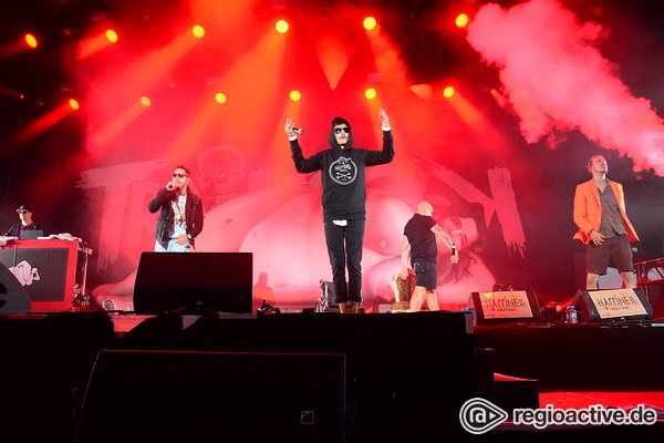 Rhymes im Blut - Tabulos: Fotos von Trailerpark live beim Happiness Festival 2018 