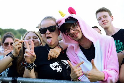 Farbenfrohes Glück - Impressionen vom Happiness Festival 2018 