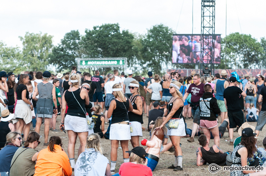 Impressionen vom Sonntag beim Deichbrand Festival 2018